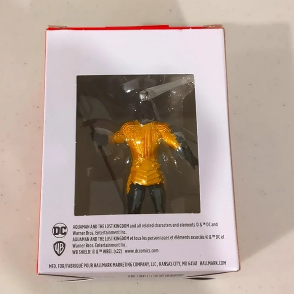 Hallmark  Christmas Ornament Aquaman NWT - Picture 5 of 5